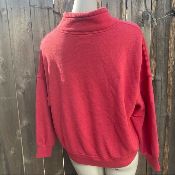 XIRENA CHASE SWEATSHIRT in coral size small - Picture 5 of 8